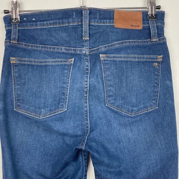 MADEWELL 9" High-Rise Skinny Jeans: Destructed Edition - Size 27 - Picture 9 of 13